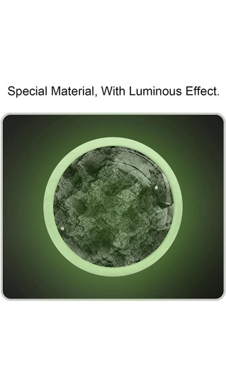 Bumpy Rock Schubladengriffe aus Kristallglas leuchtet im Dunkeln 4 Stück - B09VDFJ7JJE