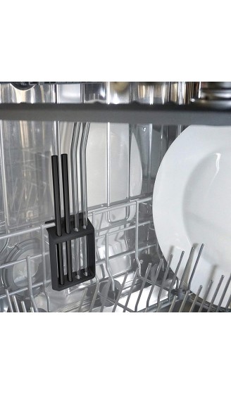 GEFU Trinkhalmspülkorb Future 4er für den Geschirrspüler einfache Reinigung von Trinkhalmen praktische Klemmvorrichtung - B07Y274DDCU
