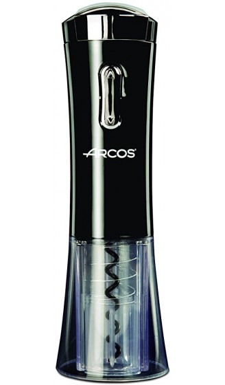 Arcos Zubehör Elektrischer Korkenzieher Elektrische Flaschenöffner Material ABS Farbe Schwarz - B00CRMZA8QM