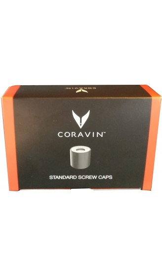 Coravin Schraubverschlüsse Ermöglicht die Verwendung von Coravin mit roten und weißen Flaschenweinen mit Schraubverschluss | 6er Pack - B0756LCQ4Q6