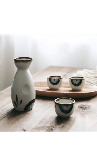 Handmalerei Keramik Sake Wein Set Stil Hüftflasche Sake Wein Set Home Farbe: 5 Stück Set - B08SHY1Y1WV