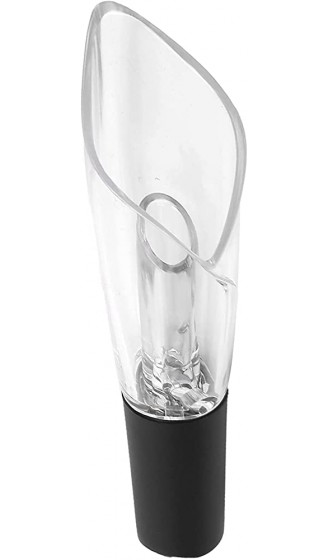 Weinflaschenöffner 5er Set Rotierender Weinöffner Flaschenset mit Vakuumverschluss Dekanter Folienschneider Tropfring Schwarz 12.6oz - B09NVZJHBH2