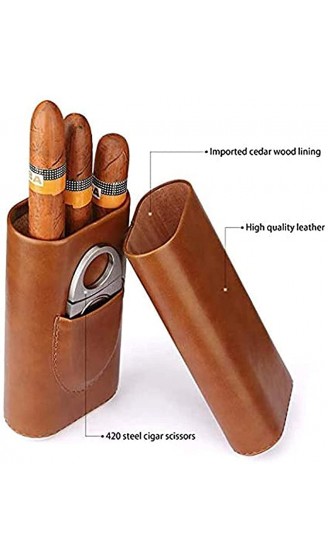 CGgJT Zigarren-Humidore Neue Hardware-Gürtel-Zigarettenschneider Zigarre-Holster tragbarer Humidor Zigarrenschneider - B09Y86LVWQN