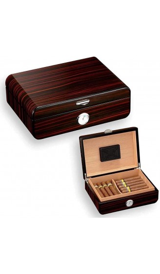 LZQBD ZENGQIANGJING Zedernholz-Zigarre-Humidor-Box-Home Große Kapazität Zigarren-Case-Speicher-Zigarrenkasten dekorative Box - B09WMFZD369