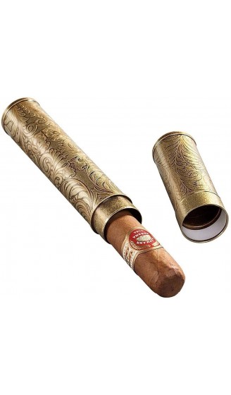 LZQBD ZENGQIANGJING Zigarrenkasten Feuchtigkeitsspendende Rohrzigarrenröhre Einzelne tragbare Zigarre dekorative Box - B09WMFNTK2X