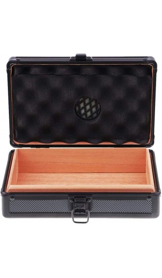 ZENGQIANGJING Zigarrenfall Zigarrenkasten Zigarrespeicherabfall enthalten Boxen Zigarren-Humidor mit Luftbefeuchter L.20 x W.12 x H. 6,5 cm Dekorationsbox - B09WMFZD35B