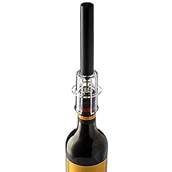 Weinflaschenöffner mit Folienschneider Vakuumverschluss und Belüfterausgießer - B089WHJPSL8