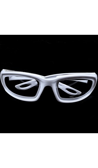 ZYYYWW Küchenzwiebelbrillen Tränenfreie Zwiebeln Hackbrillen Gläser Eye Protector Küche Gadget Werkzeug Color : White - B09PYNPWVHT