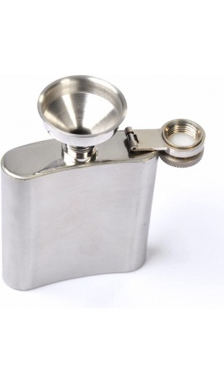 AceCamp Trichter aus hochwertigem Edelstahl geeignet für Flachmann Flacon kleine Flaschen Silber 1509 - B00ARF789ON