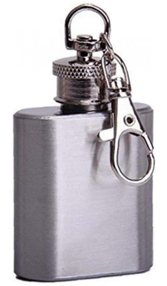 Case Cover Kreative Personifizierte 30ml Hip Flask Schlüsselanhänger in Edelstahl Poliert Einzigartige Gravur Geschenk Für Männer Und Whisky-Liebhaber 1pc - B08CSPTVQCQ