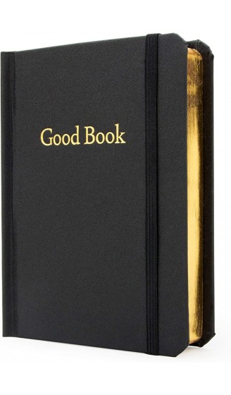 Suck UK 4 oz Stainless Steel Secret Hip Flask 120ml Flachmann aus rostfreiem Edelstahl versteckt in "The Good Book" | Neuartige Geschenkidee und Getränkebehälter | Alkoholversteck | Flachmann | Buch - B07YCPZ8KC2