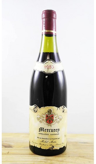 Wein Jahrgang 1985 Mercurey Michel Maitre Flasche - B09WLWYHVFD