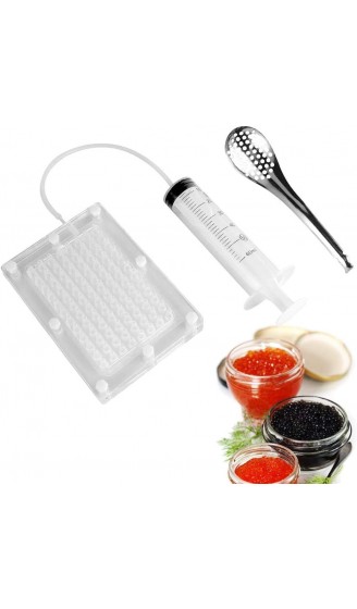 Kaviar Maker Tool Kit Kaviar Maker Molecular Gourmet Kit 96 Mulden für Molekulare Gastronomie - B08HH1L8F8E
