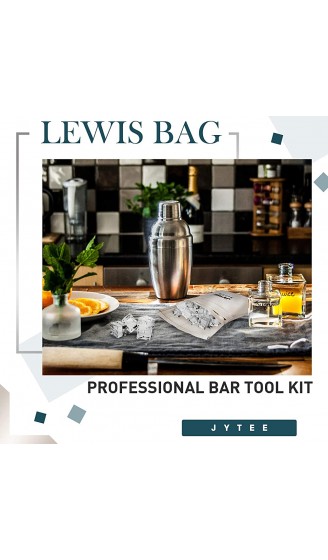 Lewis Bag Ice Mallet Crusher Verwenden Sie es als zerkleinernden Holzhammer und Eisbereiter Bag Kit in der Home Party Bar Küche Haus für Cocktail Getränke - B085L4ZY24J