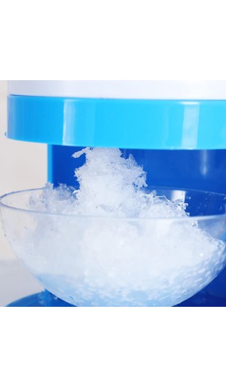 Manueller Eisrasierer tragbarer manueller Eiszerkleinerer und rasierte Eismaschinen mit kostenlosen Eiswürfelbehältern - B097XWL4BZU