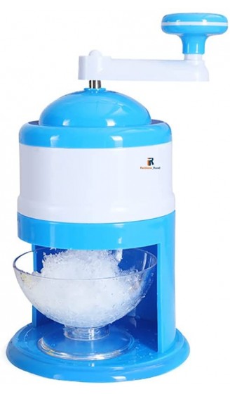 Manueller Eisrasierer tragbarer manueller Eiszerkleinerer und rasierte Eismaschinen mit kostenlosen Eiswürfelbehältern - B097XWL4BZU