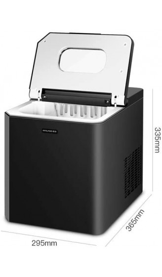 STRAW Aufsatz- Eismaschine Eiswürfel Bereit in 9 Minuten Macht 25 KG EIS in 24 Stunden Perfekt for Wasserflaschen Mischgetränke Tragbare Edelstahl-EIS-Maschine - B0979HP9FW9