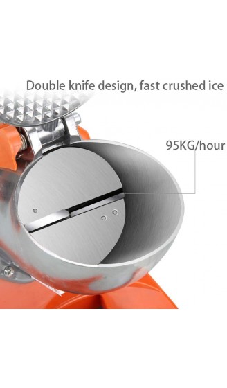 STRAW Eiswürfelmaschine Northern Premium Quality Ice Cub Rasierte Eismaschine Kommerzieller Eisrasierer - B0979K86N3F