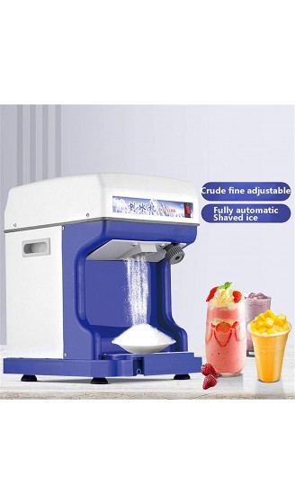 Wxnnx Ice Shaver Elektrischer Schneekegelhersteller Edelstahlklingen Vollautomatische Kommerzielle Eisbrecher-Catering-Maschine - B09C3C8HH69
