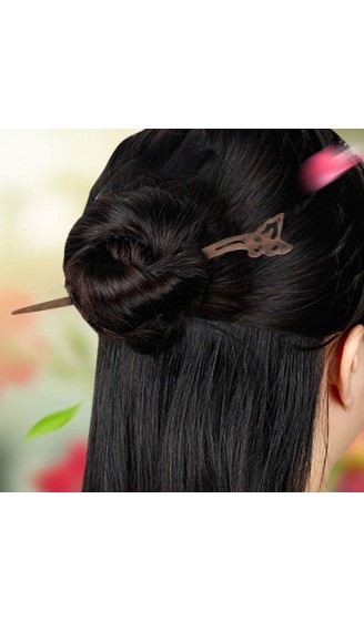 CGgJT Vintage Haarstift Hölzerne Haare Essstäbchen Ganodermie Muster Chignon Pin Haar Zubehör for Frauen Damen Color : Butterfly - B09VKWDNCCU