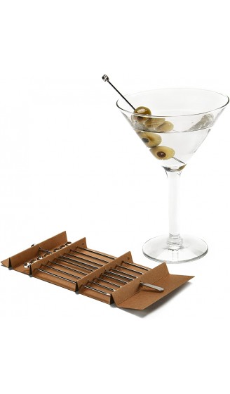 Cocktail Picks Edelstahl Ideal für Martinis und Oliven Set von 4 oder 8 Länger bei 13 cm set of 8 - B06XSMCJBFX