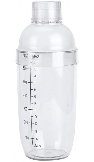 Annadue Shaker Cup Shaker Cocktail Shaker Milchshaker Ideal für Zuhause oder Bar Restaurant 700ml - B08DF87VFT1