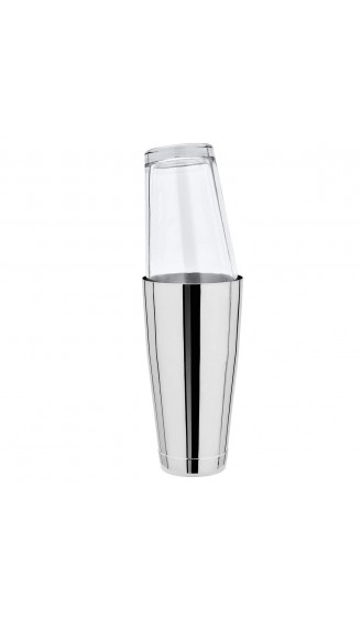 Boston Shaker komplett mit Original Mixing Glas -Edelstahl 28oz.=828 ml. & Messbecher-Jigger mit Innenskalierung 30 50ml. Edelstah - B09N4473VMI