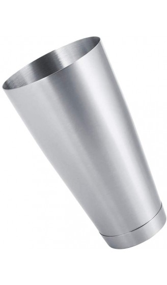 KSTE Cocktail Shaker Wein Shaker Cup Set Edelstahl 600ML 750ML Cocktail Cups for Bar-Party Home Küchenwerkzeug Farbe : Silber - B07Y24S1MVM
