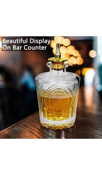 Bitterflasche für Cocktails 4 Stück – Glasflaschen mit Armaturenbrettverschluss ideal für Barkeeper Hausbar - B08JT4SVV8B