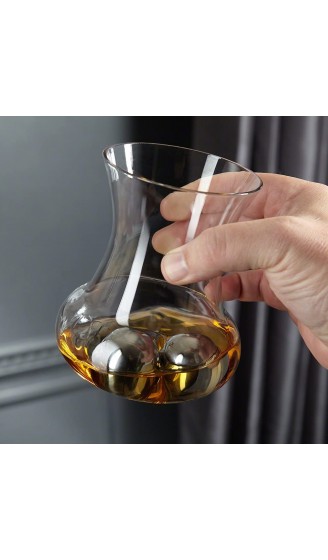 Final Touch RUMROLLER Rum Gläser bauchige form Edelstahl Bälle & Zangen Set GR520 - B01EM50V3EF