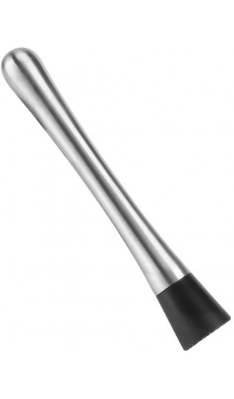 Nimoa Cocktail Muddler Mojito Stampfer Obst Eis Rührstab für DIY Barware Tool #Stainless Steel - B0839J63LS2