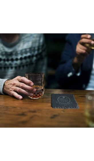 Whisky Steine mit Glas Geschenk Set 4 Granit Kühlsteine und whisky gläser in Holzkiste Whisky Geschenk Set mit Eiszange Schiefer Untersetzer Alkohol Geschenk für Männer papa Weihnachten - B09HQTYX8XT