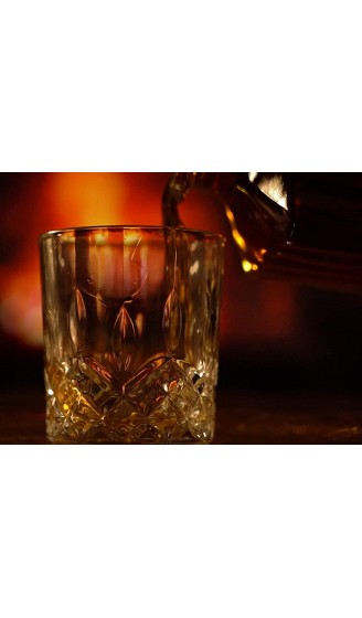 WOMA 6 Whisky Steine Edelstahl + 2 Whisky Gläser + Holzbox inkl. Zange & Samtbeutel Edelstahl Eiswürfel wiederverwendbar geschmacksneutral & Kühlung ohne Verwässern für Whiskey Wodka Gin & Mehr - B07XDX97XPP