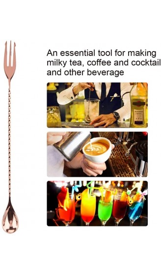 1 Stück Edelstahl-cocktail-löffel-getränk-kaffee-misch-layering-werkzeug Mit Langem Griff 30,5 Cm - B09F95N4T7H
