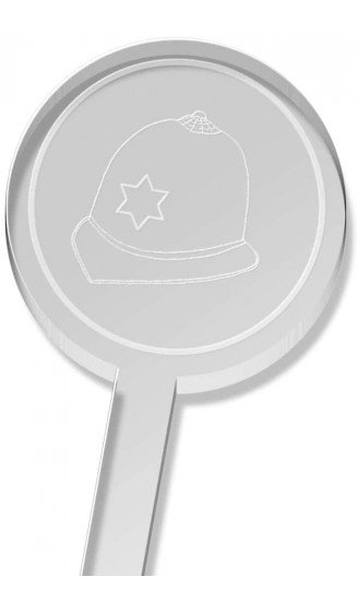 Azeeda 5 x 'Polizei Helm' Groß Trinken Sie Rührer DS00050757 - B09YL9YHLKH