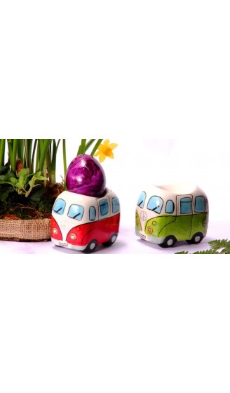 Camper Bus 4-TLG. Eierbecherset aus Keramik in 4 - B009WU25SOX