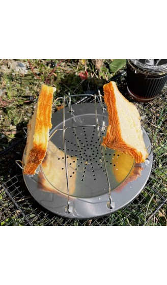 Generic Toast Rack Edelstahl Bread Rack Sandwichhalter Grillgrill Wärme Rack Toaster Zubehör für Küche - B09N38PH76R