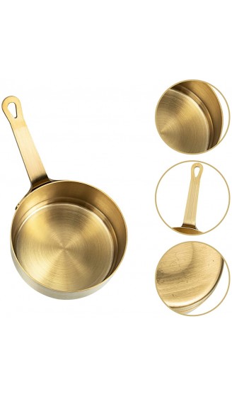 Edelstahlsauce Pan Bowl: 2 Stücke Gold Sauce Tasse Gewürze Ramekins Mini Creamer Pitcher Sushi Tauchschüssel Metall Küche Gewürzgericht - B09W2S37RWW
