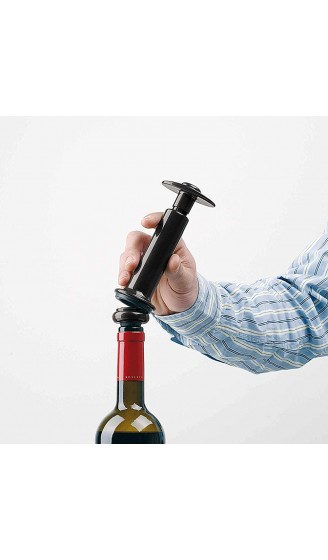 BOJ Buchsbaum – Pumpe Vakuumierer + 2 Kappen optimale Weinkonservierung - B00AMHJXKEQ