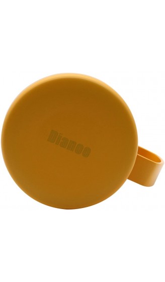 Dianoo Krug Krug Aus Edelstahl Dampfender Krug Der Für Kaffee Geeignet Ist Latte Und Schäumende Milch 350ml Gelb - B07FV98ZCMD