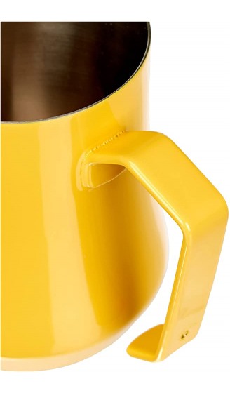 Motta 4250 Milchkännchen Tulip aus gelb beschichtetem Edelstahl 500 ml Stahl 12,5 x 7 x 10,5 cm - B017OC7MNOB
