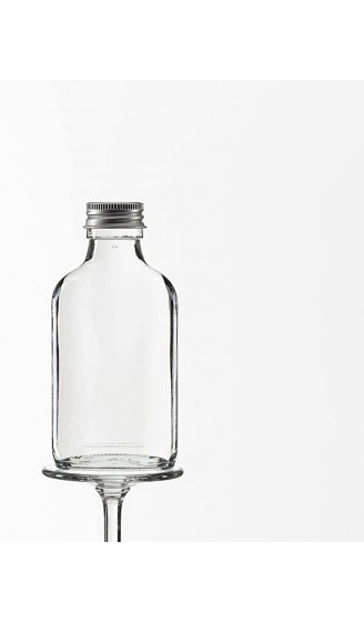 12 Leere Glasflaschen 200 ml mit Schraubverschluss TASC 0,2 Liter l Likörflaschen Schnapsflaschen Essigflaschen Ölflaschen von slkfactory - B005TRP5GIT