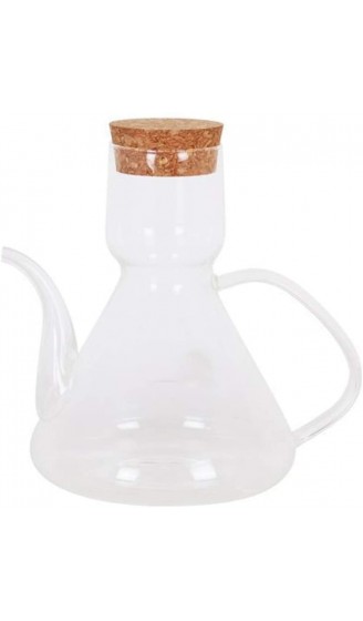 MGE Essigkännchen oder Ölkännchen Ölspender Ölflaschen mit Korkstopfen Ölkännchen aus Glas 275 mL - B08BW355FZ9