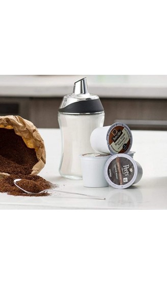 J&M Design Zuckerspender und Streuer für Kaffee Müsli Tee und Backen mit Ausgießer und Deckel für einfaches Abmessen des Löffels 213 ml spülmaschinenfest - B08R71LCGMU