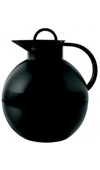 alfi Kugel Thermoskanne Kunststoff schwarz 0,94l mit alfiDur Vakuum-Hartglaseinsatz Isolierkanne hält 12 Stunden heiß ideal als Kaffeekanne oder als Teekanne 0115.020.094 - B000PEDYVSZ