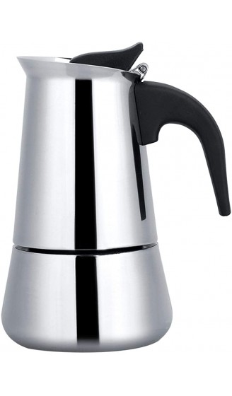 Kaffee Kanne Edelstahl Kaffee Kanne Einfach Bedienende Schnelle Reinigungstopf Kaffee Maschine für Kaffee und Tee450ml - B091B4QF7P7