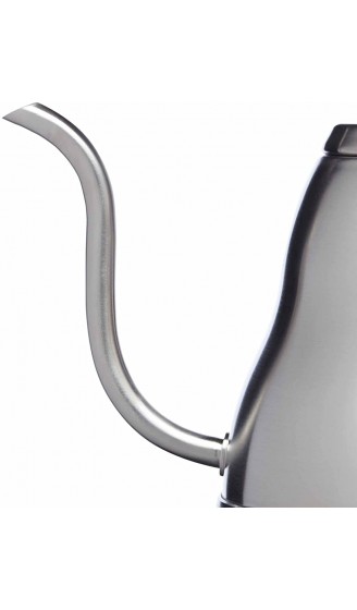 LE XPRESS KitchenCraft Edelstahl Pour-Over Kaffee Wasserkocher mit Langer Auslauf Silber 700 ml - B072MFNZNQP