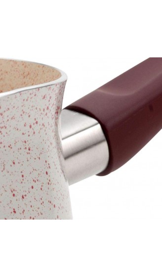NAVA Schmelztiegel | 300 ML | Türkische Kaffeekanne mit Granitbeschichtung für die Zubereitung von türkischem Kaffee - B092J3CS5WZ