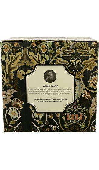 DUO Kollektion Art Gallery by William Morris ACANTHUS LEAVES Tea for one Set 3-teilig in einem Geschenkkarton Tee Kanne mit Tasse Teeservice - B09KV58KP29