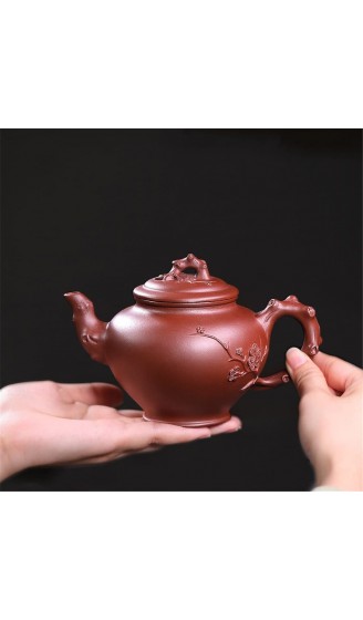 WGHJK Retro achteckige Teekanne lila Tontopf chinesische Kung Fu Tee handgefertigte Haushalt einzelne Tee Set liefert Color : A - B09XQY77RSC